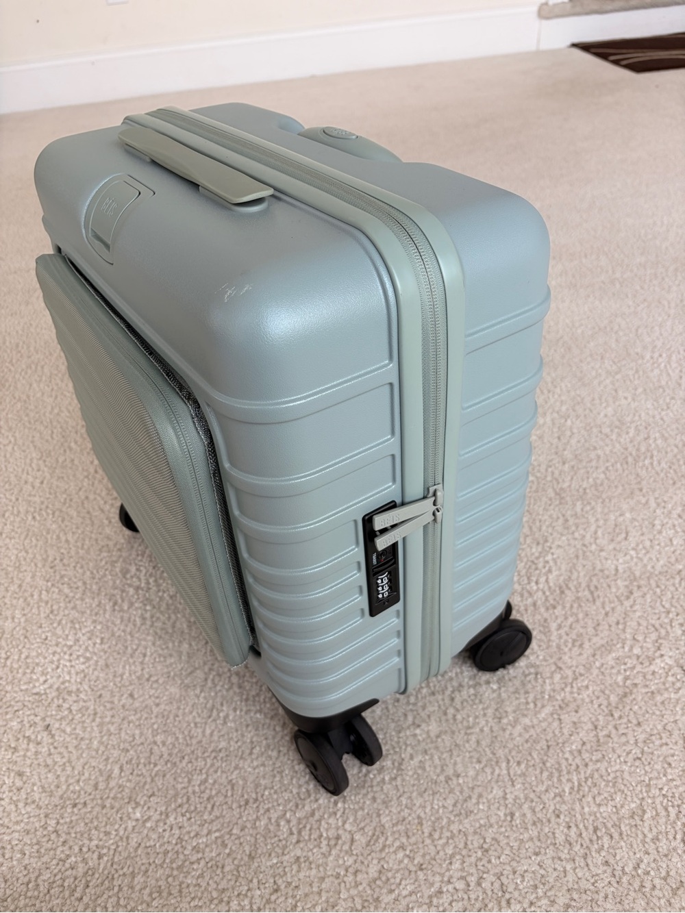 BÉIS Mini Roller Carry-On Under Seat Luggage Mint - Picture 4 of 11